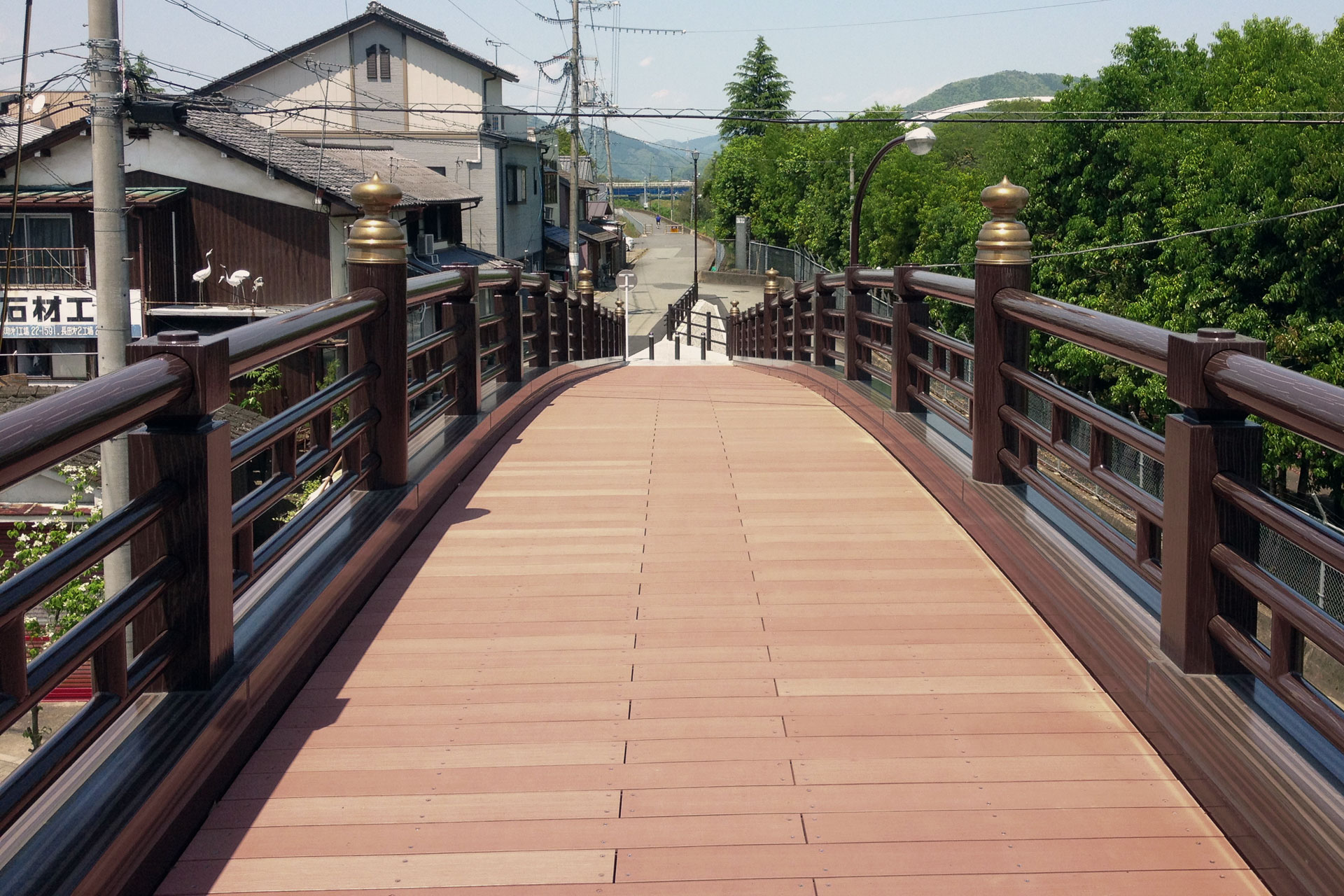 木棧橋-Bridge-日本(京都府)-福知山内記歩道橋│氶鋒建材│Doozer Wood│WPC│優美木│塑膠木│環塑木│環保木│合成木│環保塑木│塑膠仿木│環保塑合木│木塑複合材料│再生環保│綠建材